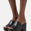 Wide Fit - Mules À Talons - Black 2 Wide Fit - Mules À Talons - Black -Anna Field 00e6cd6ee65246ae90cda63500b898a8