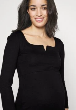 Notch Neckline Midi Dress - Robe En Jersey - Black -Anna Field 08d9c5edccaa40e9a1279899f7800784