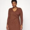 Robe En Jersey - Dark Brown -Anna Field 10bc1daa451542708ce2a416aaccca45