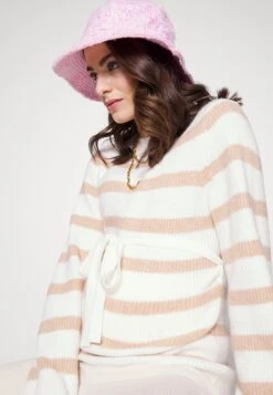 Pullover - White/Sand -Anna Field 14ee77c89a8645c6ad6118e1668b8557