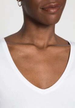 Anna Field 2 Pack - T-Shirt Basique - White/Black -Anna Field 1510d7675ad442f7b88345589de446a2