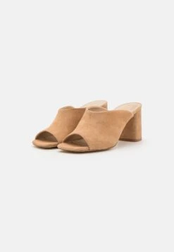 Anna Field Leather - Mules À Talons - Beige -Anna Field 1825cf70e5574ad1a8a0a82f8ae2a034