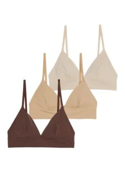 Anna Field 3 Pack - Soutien-Gorge Triangle - Nude -Anna Field 1be354e248d74dd08edd94f1f4352669