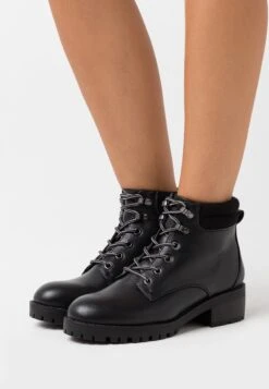 Anna Field Winter Boot - Boots À Talons - Black