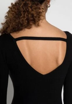 Anna Field Offener Rücken Bodycon Mini Strickkleid - Robe Fourreau - Black -Anna Field 1e77fbe5821d4c448cad2c7c1537bd30