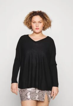 Plus Size - Pullover - Black