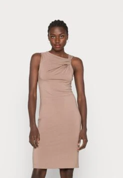 Anna Field Robe En Jersey - Taupe