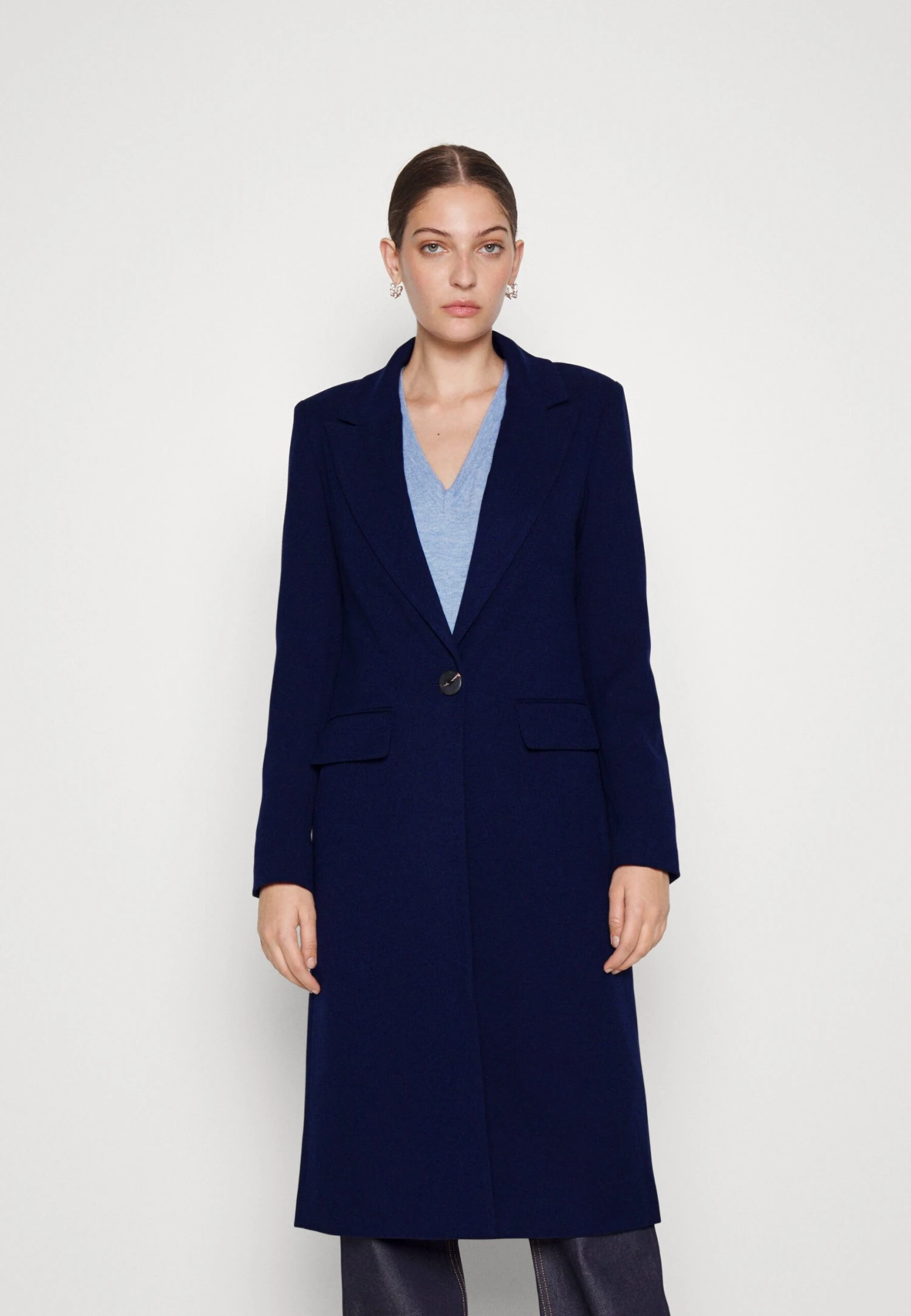 Manteau Classique - Dark Blue 3 Manteau Classique - Dark Blue