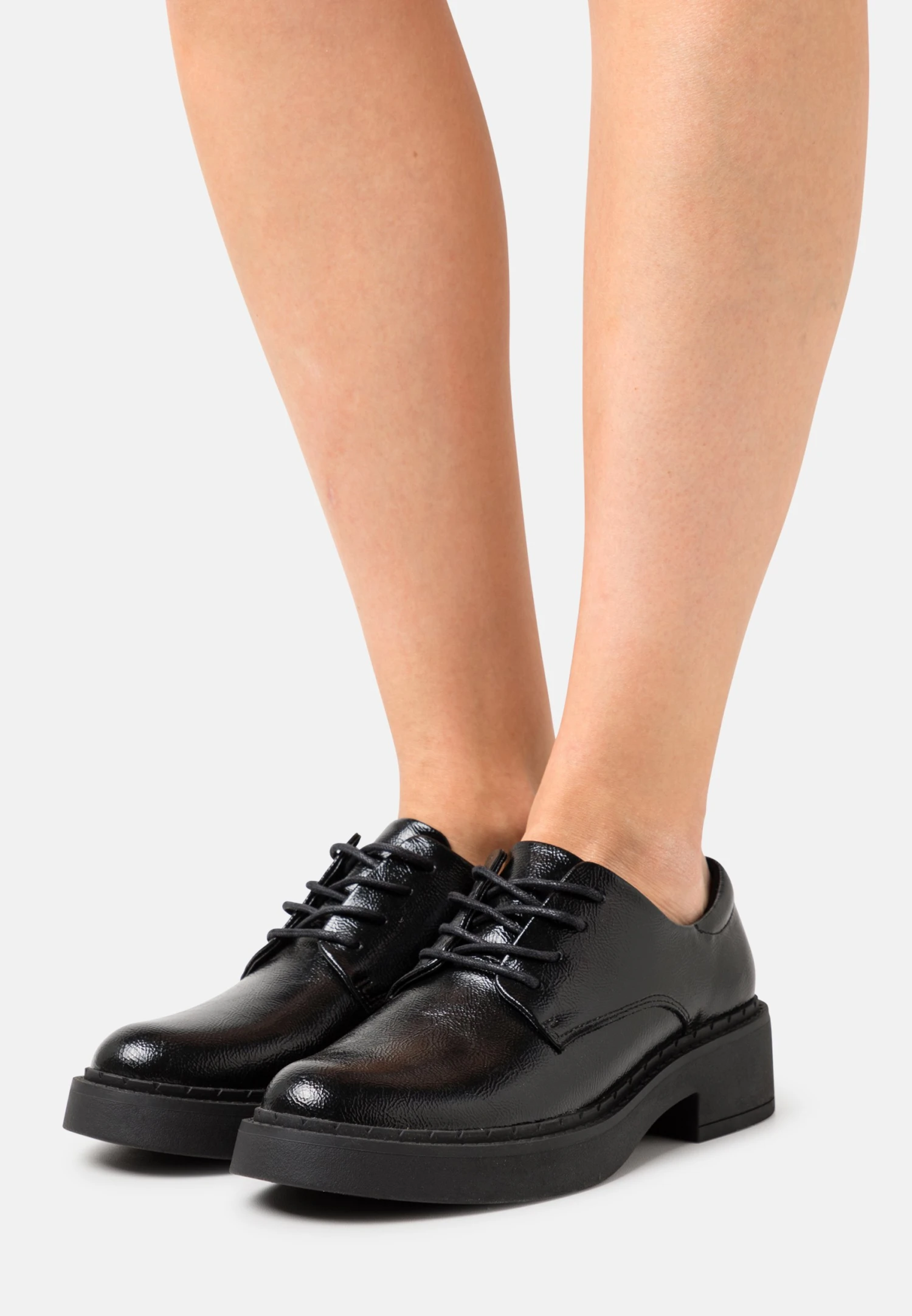 Anna Field Derbies - Black