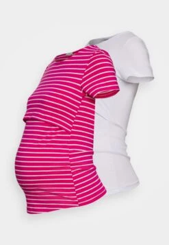 2 Pack - T-Shirt Basique - Pink - 402_White - 001_White - 001 13 2 Pack - T-Shirt Basique - Pink - 402_White - 001_White - 001 -Anna Field 434af9bc9e4c41b38a2db4d05c8b2460