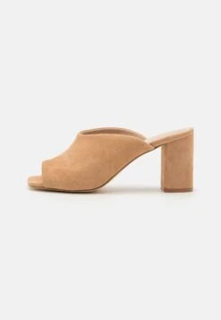 Anna Field Leather - Mules À Talons - Beige -Anna Field 4907544164da407a808e4b21ce7c390d