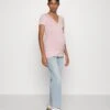 2 Pack - T-Shirt Basique - Pink/Off-White/Multi-Coloured