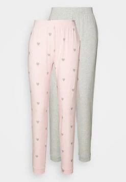 Anna Field 2 Pack - Bas De Pyjama - Pink/Grey -Anna Field 4ce23d4b601c4890b389dc9f532fa111