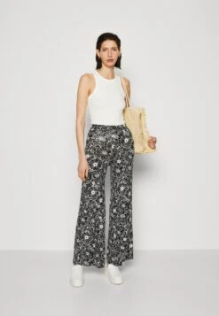 Anna Field Pantalon Classique - Black/White -Anna Field 50bbf2db64304a988b1e46faae31d6b7