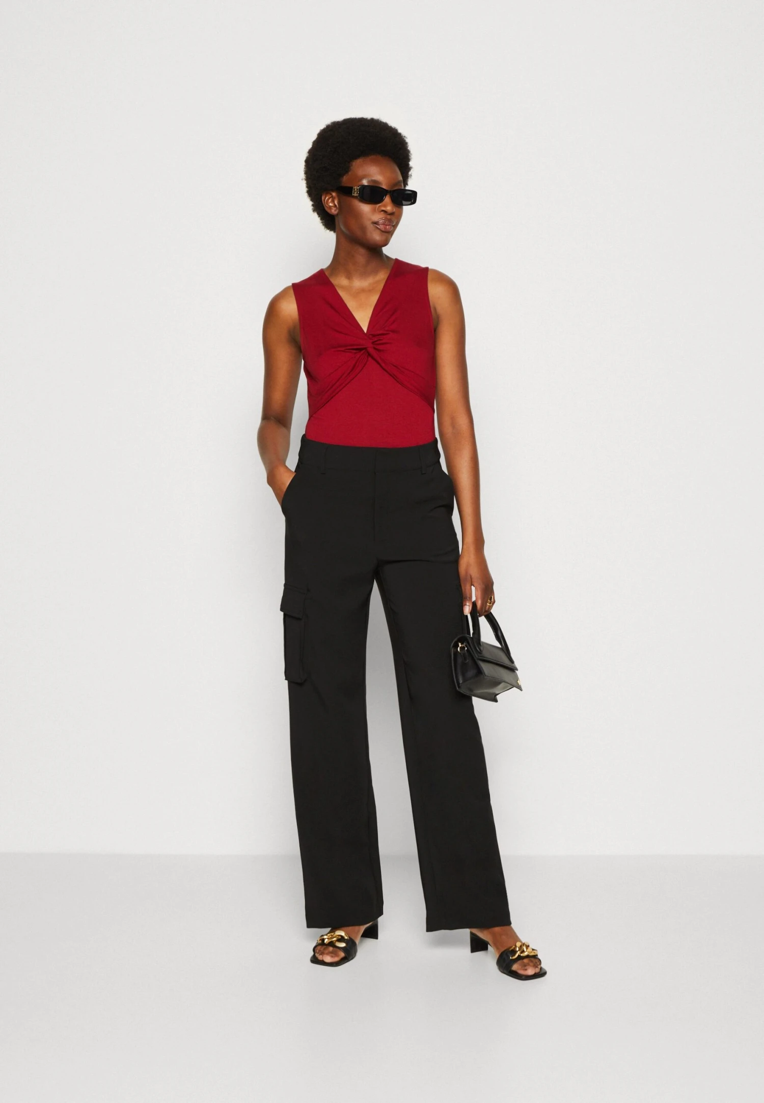 Anna Field Débardeur - Dark Red 4 Anna Field Débardeur - Dark Red – Image 2