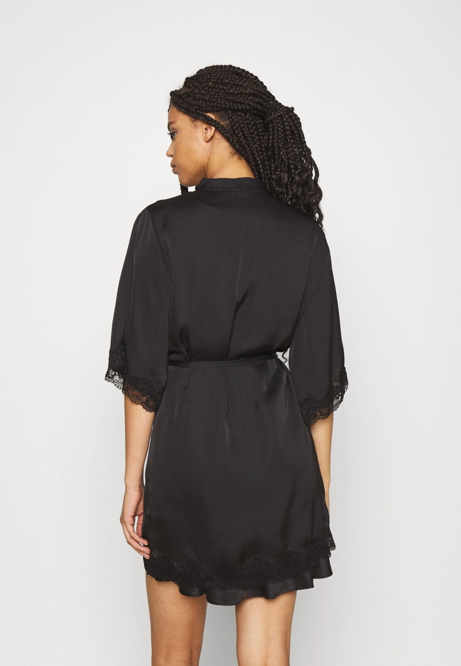 Anna Field Peignoir - Black 5 Anna Field Peignoir - Black – Image 3