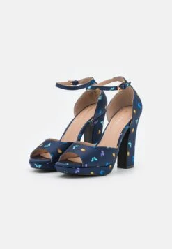Anna Field Sandales À Plateforme - Dark Blue -Anna Field 66213a05e8bc4245b610d9614ae4f643