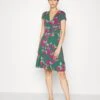 Robe En Jersey - Dark Green/Pink -Anna Field 66deb9a4ec72449c8699ec694bbb161b