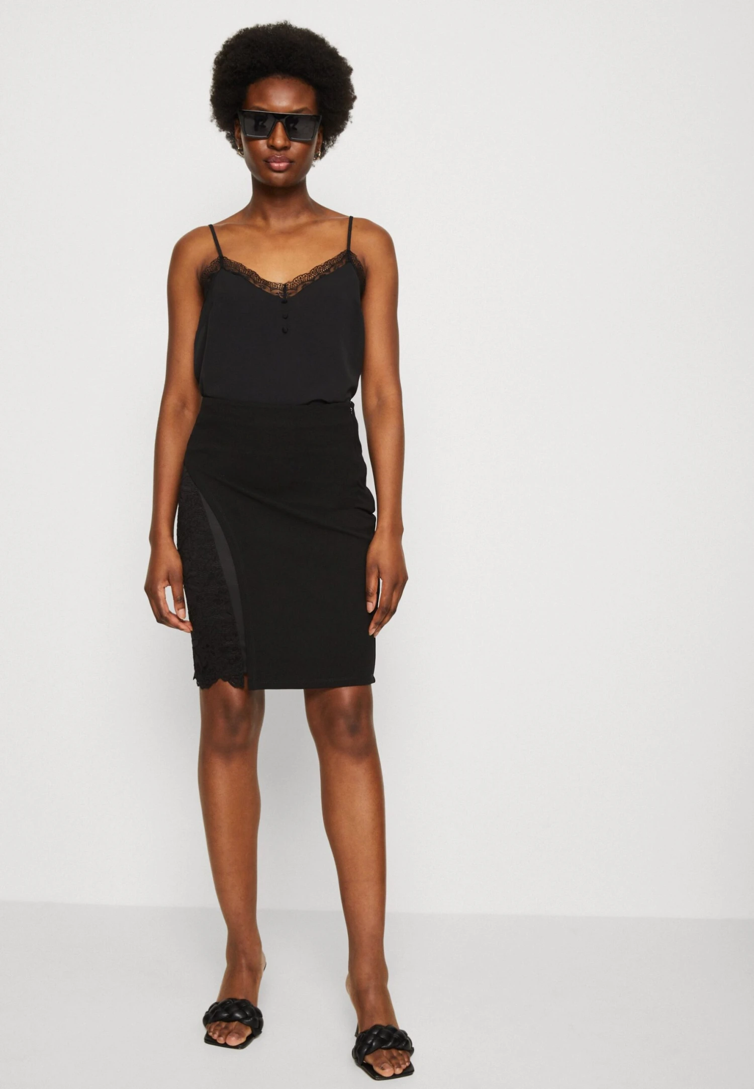 Anna Field Jupe Crayon - Black 6 Anna Field Jupe Crayon - Black – Image 4