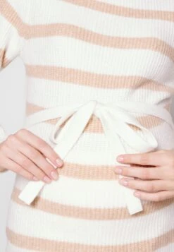 Pullover - White/Sand -Anna Field 702af8f9a5294d008256b15ba3b3cd18