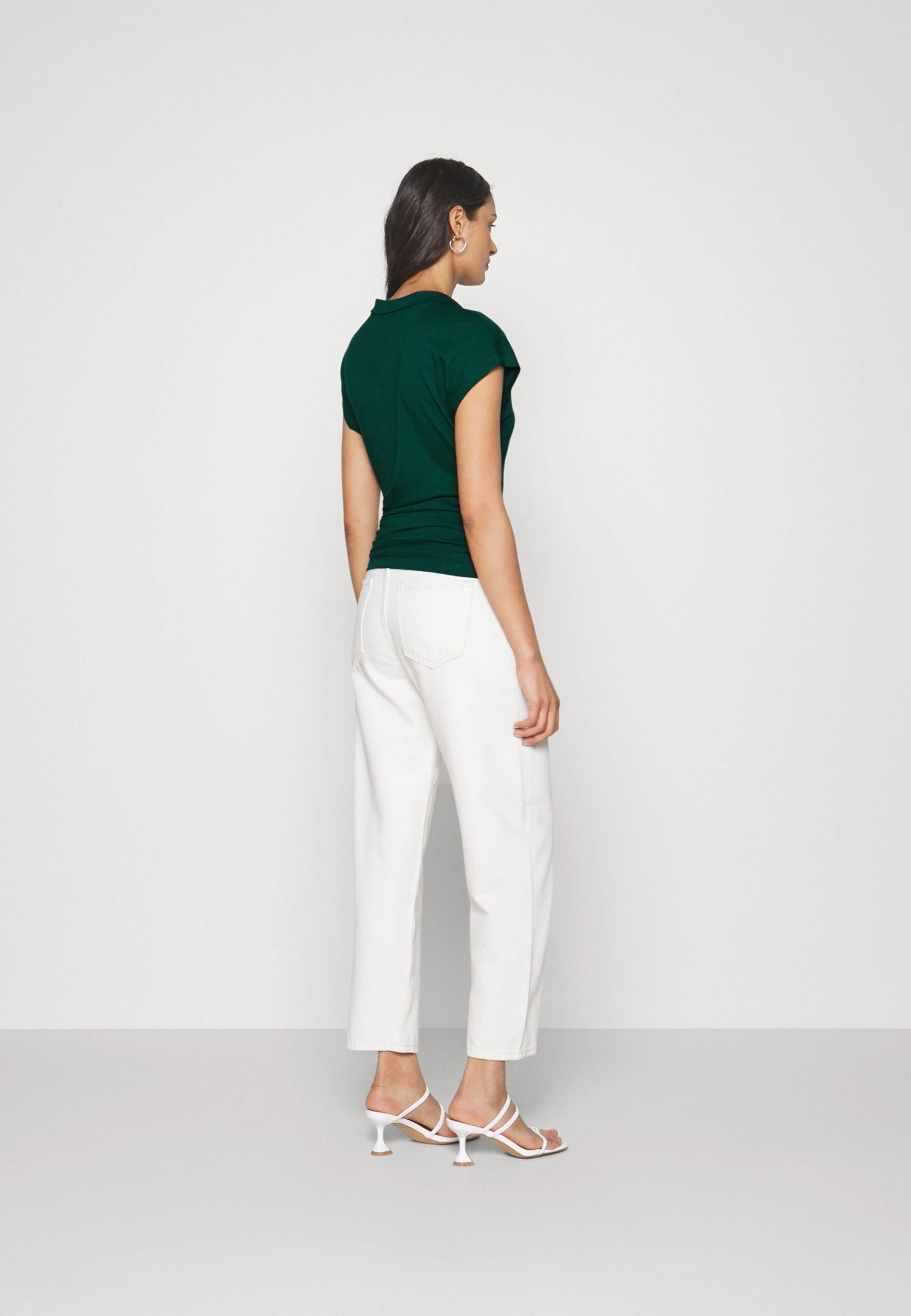 Anna Field Wrap Blouse - Blouse - Dark Green 5 Anna Field Wrap Blouse - Blouse - Dark Green – Image 3