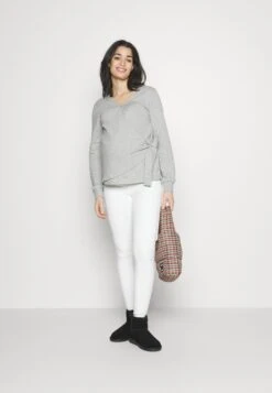 Sweat Zippé - Mottled Light Grey -Anna Field 7a8a36b50d2a49bb83efbf8e569e861a