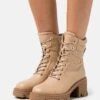 Anna Field Bottines À Lacets - Beige -Anna Field 7b190f16e73b42f6900dce5b128abfd1