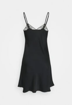 Anna Field Hammered Satin Nightie - Chemise De Nuit / Nuisette - Black -Anna Field 81ba39e4a7c34ae08ecb2226b80f5767