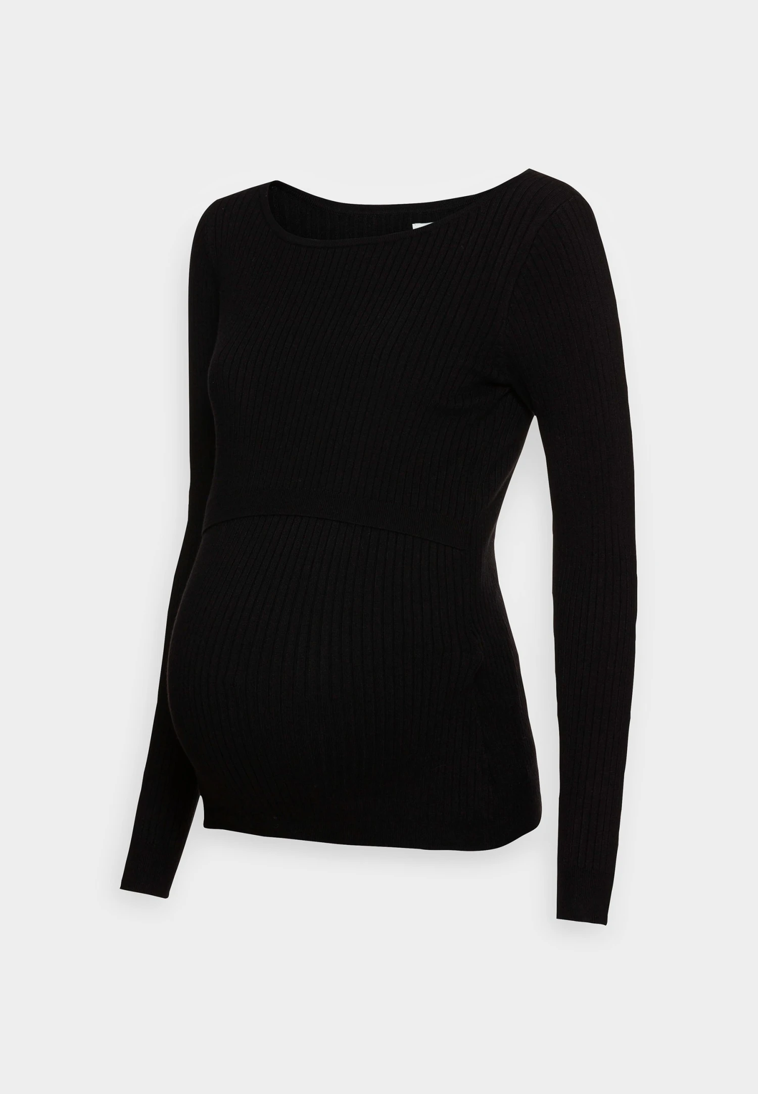 Nursing Overlap - Pullover - Black