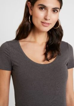 Anna Field 3 Pack - T-Shirt Basique - White/Black/Dark Grey -Anna Field 8d73753d686e4e7eb30522402290ce73