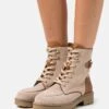 Anna Field Leather - Bottines À Lacets - Taupe -Anna Field 94b3e1b5bfc545cabd988620d4442af5