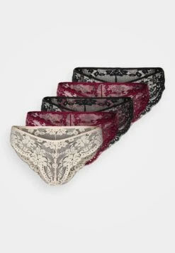 Anna Field 5 Pack - Slip - Black/Red/Nude -Anna Field 9651dcf60a24428188d56d9896ab5581