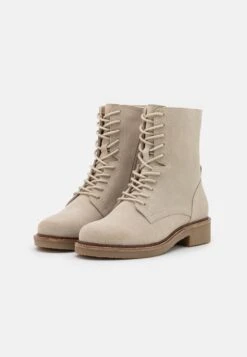 Leather - Bottines À Lacets - Beige -Anna Field 97d87f407de84349a905a12aa98120ee