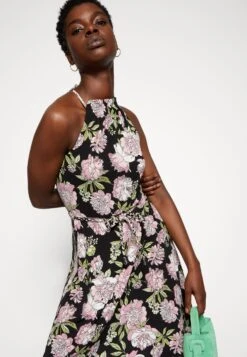 Anna Field Robe En Jersey - Black/Pink -Anna Field a16ba7eb696743bba3969142b052e72e