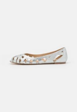 Anna Field Leather - Ballerines À Bout Ouvert - Silver -Anna Field a2763b60735e4bf681f4427afbf2e718
