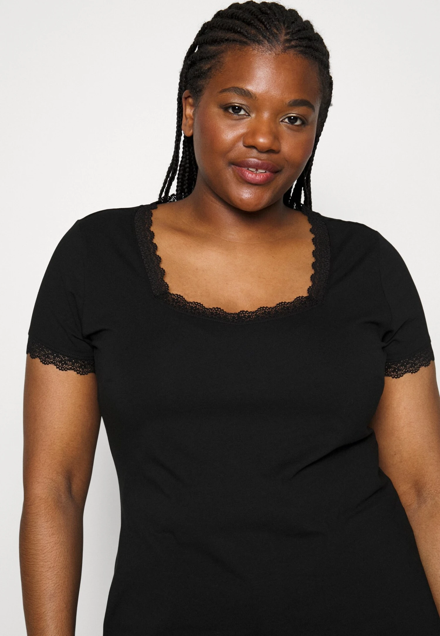 Plus Size - T-Shirt Imprimé - Black 6 Plus Size - T-Shirt Imprimé - Black – Image 4