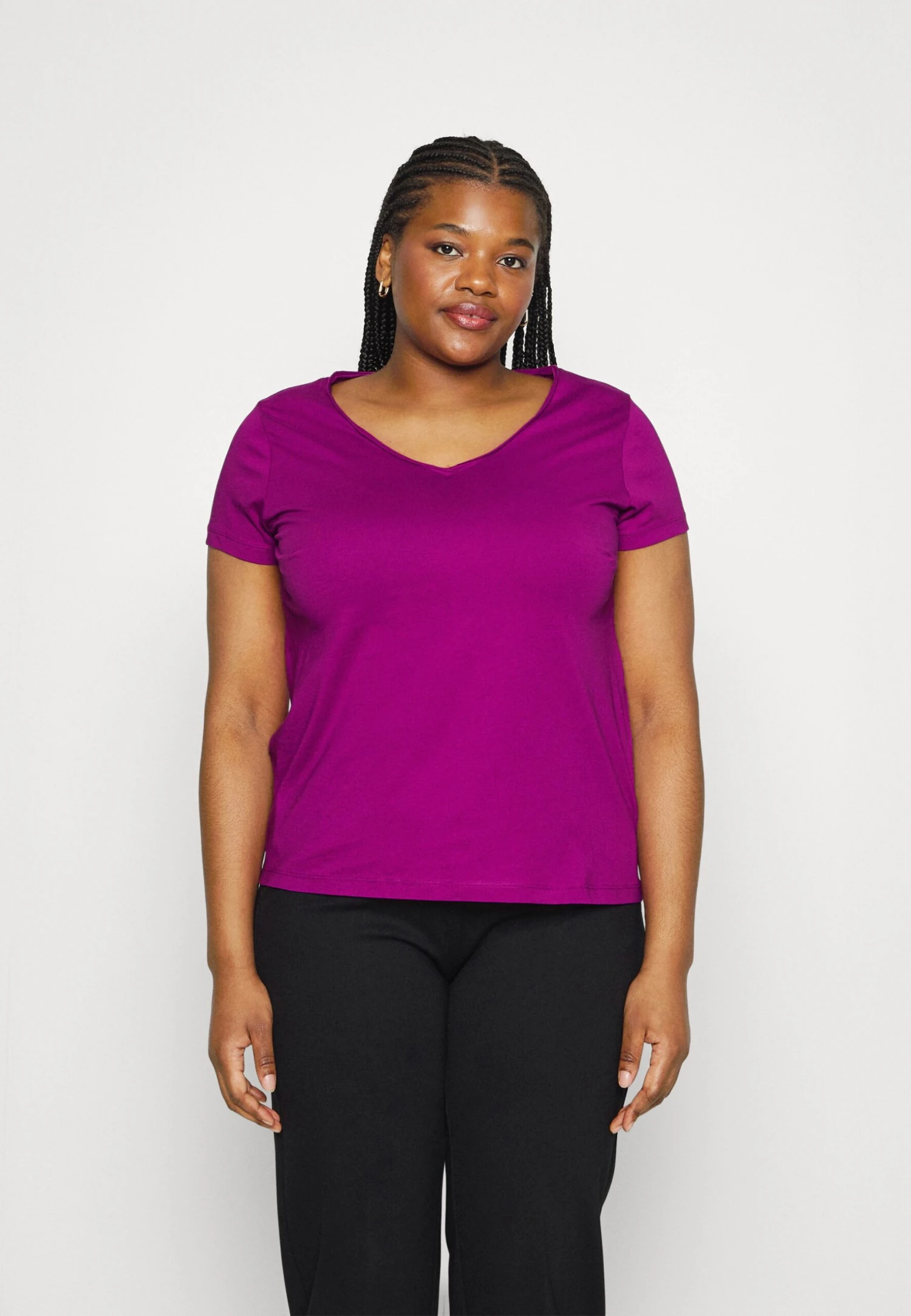 3 Pack - T-Shirt Basique - White/Dark Yellow/Purple 7 3 Pack - T-Shirt Basique - White/Dark Yellow/Purple – Image 5