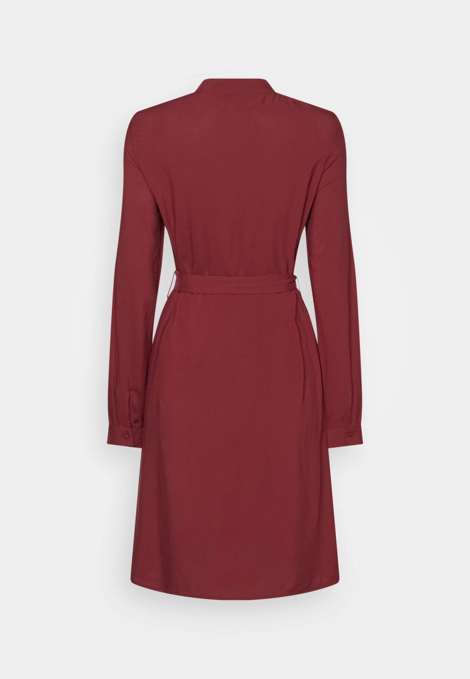 Anna Field Robe Chemise - Dark Red 4 Anna Field Robe Chemise - Dark Red – Image 2