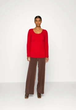 Anna Field Button Detail - Pullover - Red -Anna Field cd90e0d37a4a417f9b5dacfa31d42782