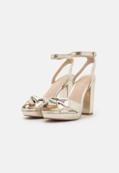 Anna Field Leather - Sandales À Talons Hauts - Gold -Anna Field d12a293e595b4881b770b3d719167335