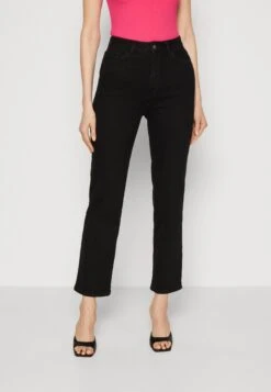 Anna Field Jean Droit - Black Denim