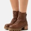 Anna Field Leather Winter Bootie - Bottes De Neige - Cognac -Anna Field e8e13b468f73480a932084fe2dc5115d