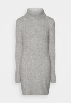 Anna Field Rollkragen Mini Strickkleid - Robe Fourreau - Grey -Anna Field ea3c3185f0d140ce957944c04020bb0c