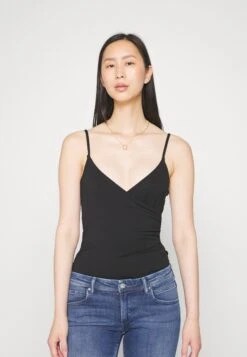 Anna Field 2 Pack - Débardeur - Dark Red/Blac/K -Anna Field ef262abee65a434aac346afa73fbdd0c