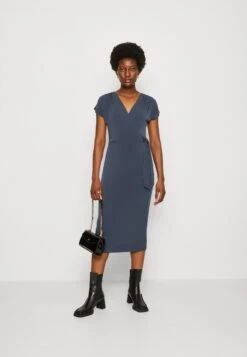 Anna Field Robe En Jersey - Dark Blue -Anna Field f29cfab68ea640f09add93dd574422ca