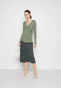 Maternity Basic Midi Skirt - Jupe Crayon - Light Green -Anna Field fb02a1787f804c3ba7d287ca2e355216
